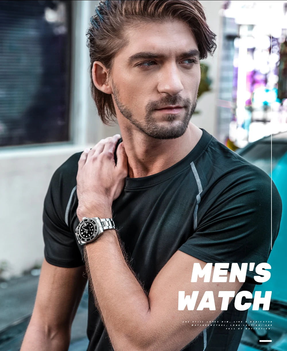 ADDIESDIVE Luxury Men's Watch Ceramic bezel BGW9 Super Bright Luminous Leisure Quartz Watch 200m Waterproof Outdoor Sports Watch