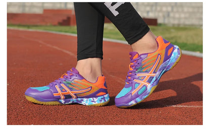 2022 New Women Sneakers Men Badminton Shoes Light Black Breathable Female Outdoor Sports Training Women Athletics Sports Green