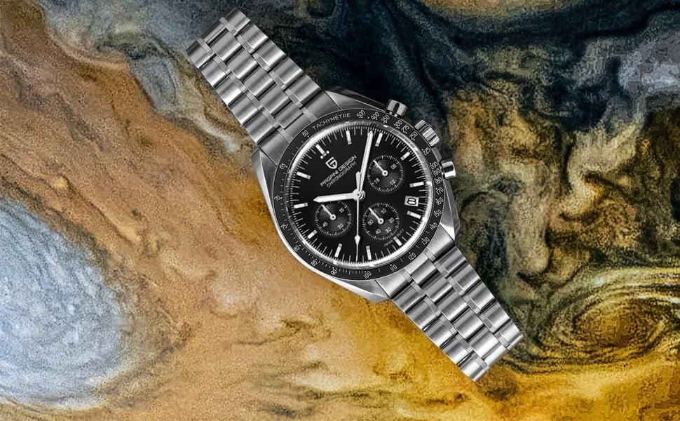 PAGANI DESIGN PD1701 Tribute to CK2998 Moon Watch Retro Quartz Watch For Men AR Sapphire crystal Sport Chronograph Man 2026 New