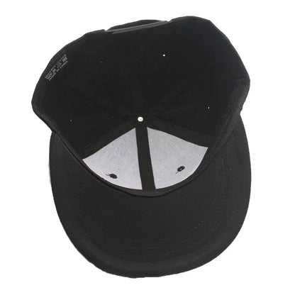 Casquette hip-hop unie pour homme, casquette snapback, casquettes de baseball pour femme, casquettes à visière plate ajustable, visières unies, pour garçons et filles, danse de rue