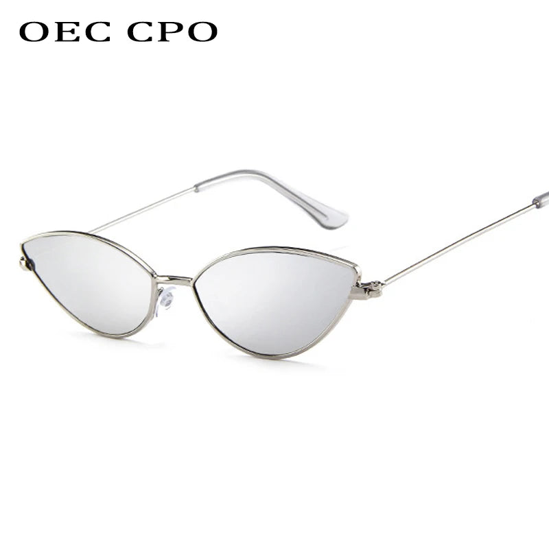 Cute Sexy Cat Eye Sunglasses Women Retro Small Black Red Pink Cateye Sun Glasses Female Vintage Shades For Women Party Glasses
