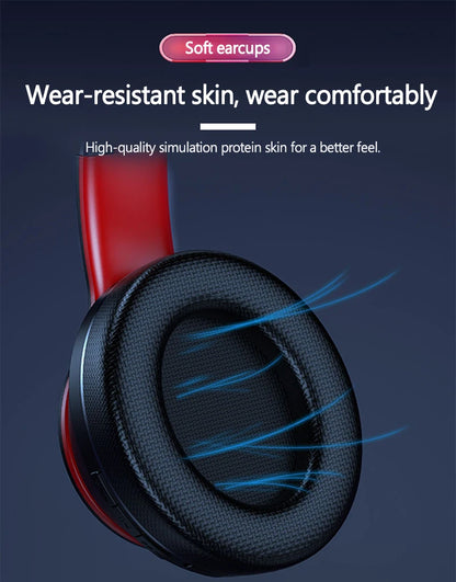 Cuffie Over-Ear Bluetooth Wireless Lenovo HD200 – Headset Gaming Stereo HiFi con Cancellazione del Rumore e Microfono