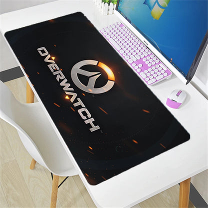 Overwatch Mouse Pad Large DIY Kawaii XXL PC Computer Desk Mat Gamer Office Carpet Keyboard Table Gaming Accessories Mousepad