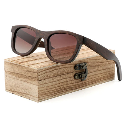 Handmade Natural  Bamboo Wooden Sunglass Fashion Polarized Sunglasses for Men Women's Shade Sun Glasses Wood Oculos De Sol