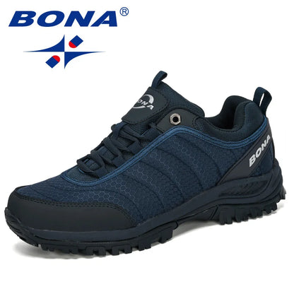 BONA Poutní boty Pánské horolezecké boty Outdoorová obuv Pánské trekové sportovní tenisky Pánské pohodlné