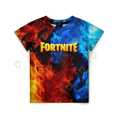 Summer Fashion Fortnite Mascot 3D Print Kids T Shirt Casual T-shirt Boys Girls Unisex Children's Clothing Tshirt Tops
