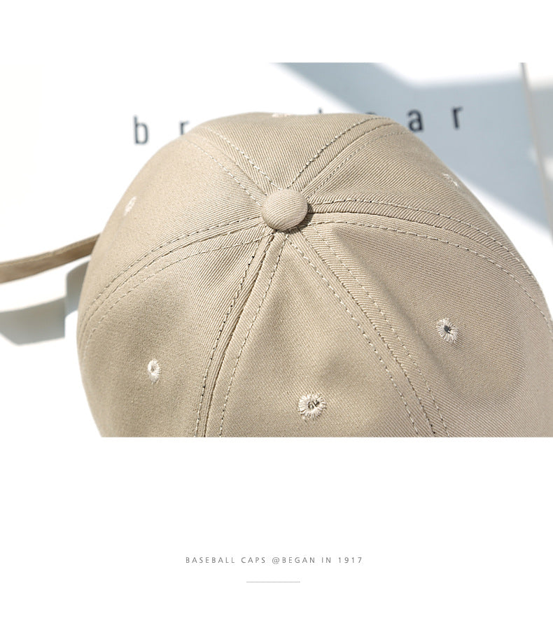 Custom Logo Cotton Soft Top Baseball Cap For Women Men Classics Simple Adjustable Dad Hat Outdoor Sport Dad Hats Wholsale