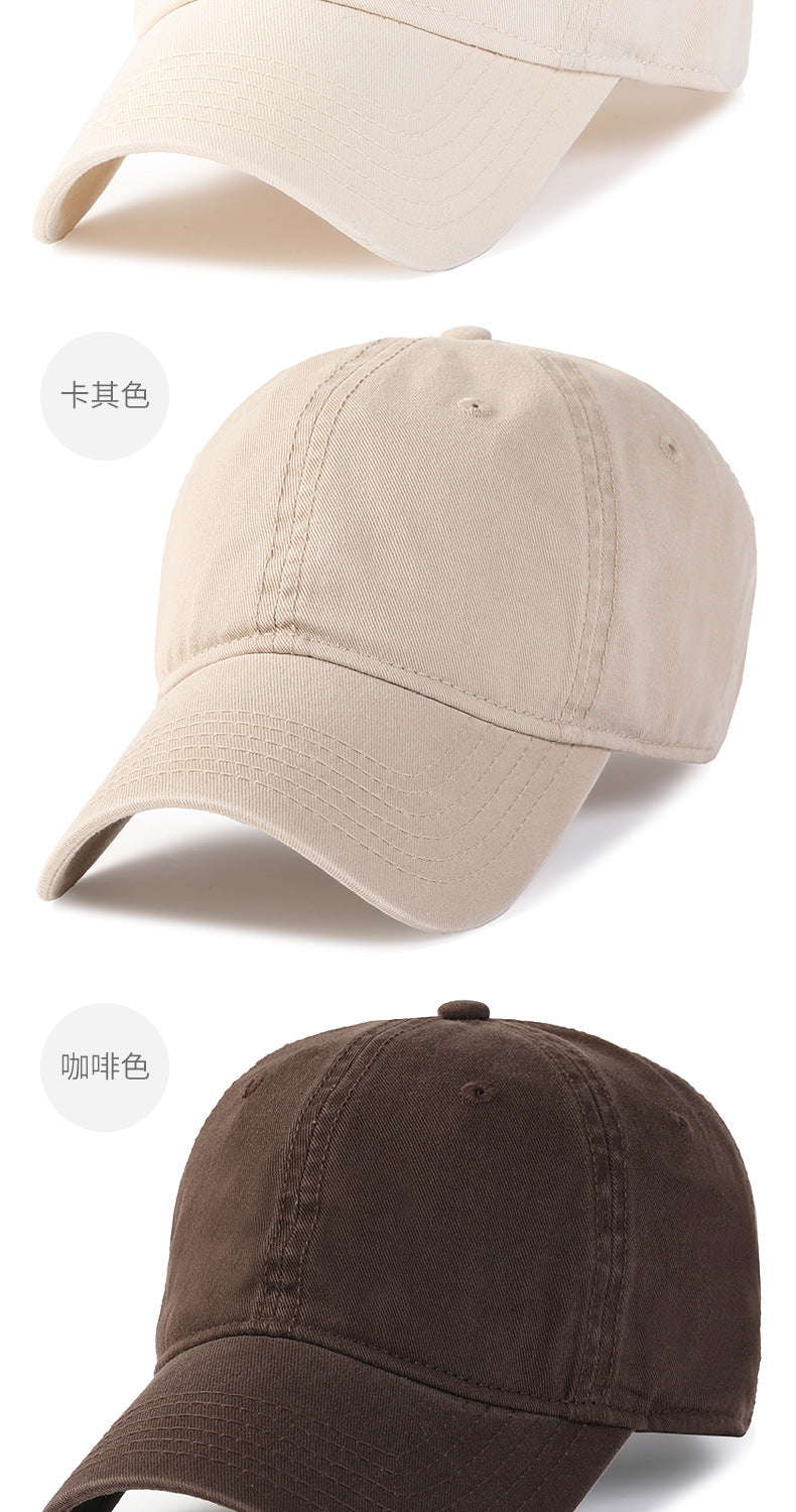 Casquette de baseball pour homme et femme, taille XXL, 100 % coton, grande casquette de baseball pour têtes larges 56-63 cm (23,5"-25,5"), casquette « dad cap » unie et ajustable