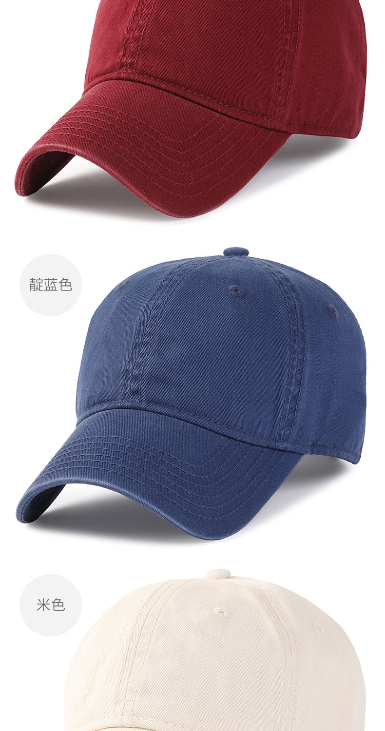 Casquette de baseball pour homme et femme, taille XXL, 100 % coton, grande casquette de baseball pour têtes larges 56-63 cm (23,5"-25,5"), casquette « dad cap » unie et ajustable