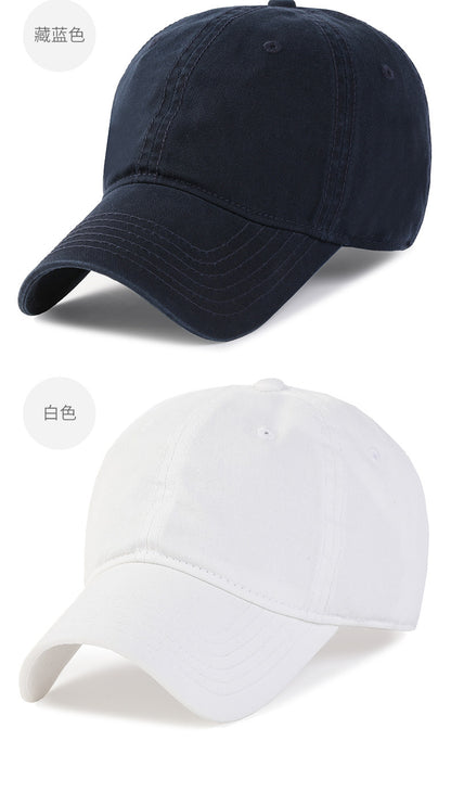 Casquette de baseball pour homme et femme, taille XXL, 100 % coton, grande casquette de baseball pour têtes larges 56-63 cm (23,5"-25,5"), casquette « dad cap » unie et ajustable
