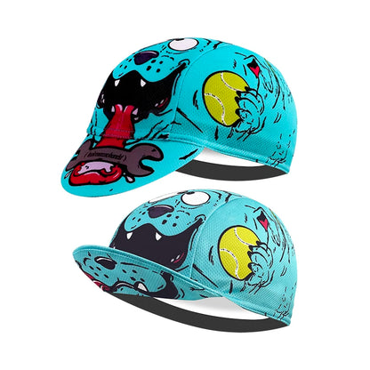 Red Retro Cycling Cap Black Series Most Popular Polyester Cycling Caps Sports Quick Dry Bicycle Hat Men Women Wear Absorb Sweat