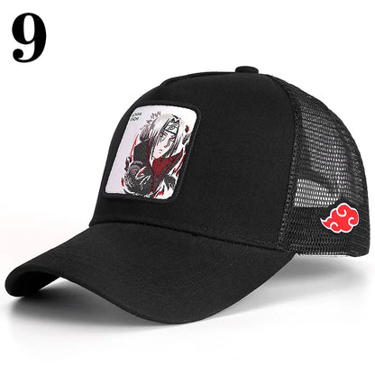 Dragon Ball Anime Character Printed Baseball Cap For Men And Women Hip Hop Hat Truck Driver Mesh Hat Summer Outdoor Sunshade