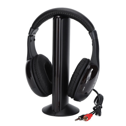Casque audio supra-auriculaire, design professionnel, casque sans fil, son stéréo clair avec câble audio pour TV, pour PC, pour appareil audio