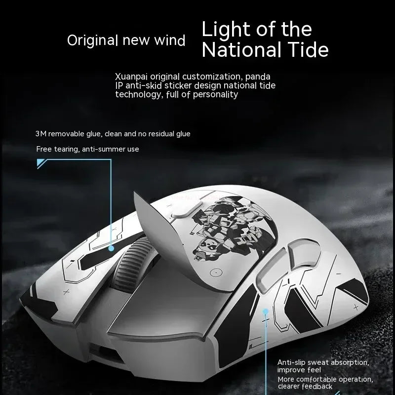 Metaphyuni Metapanda P1 draadloze muis P1 Pro Max Paw3395L lage latentie lichtgewicht e-sports gamingmuis ergonomisch pc-gamercadeau