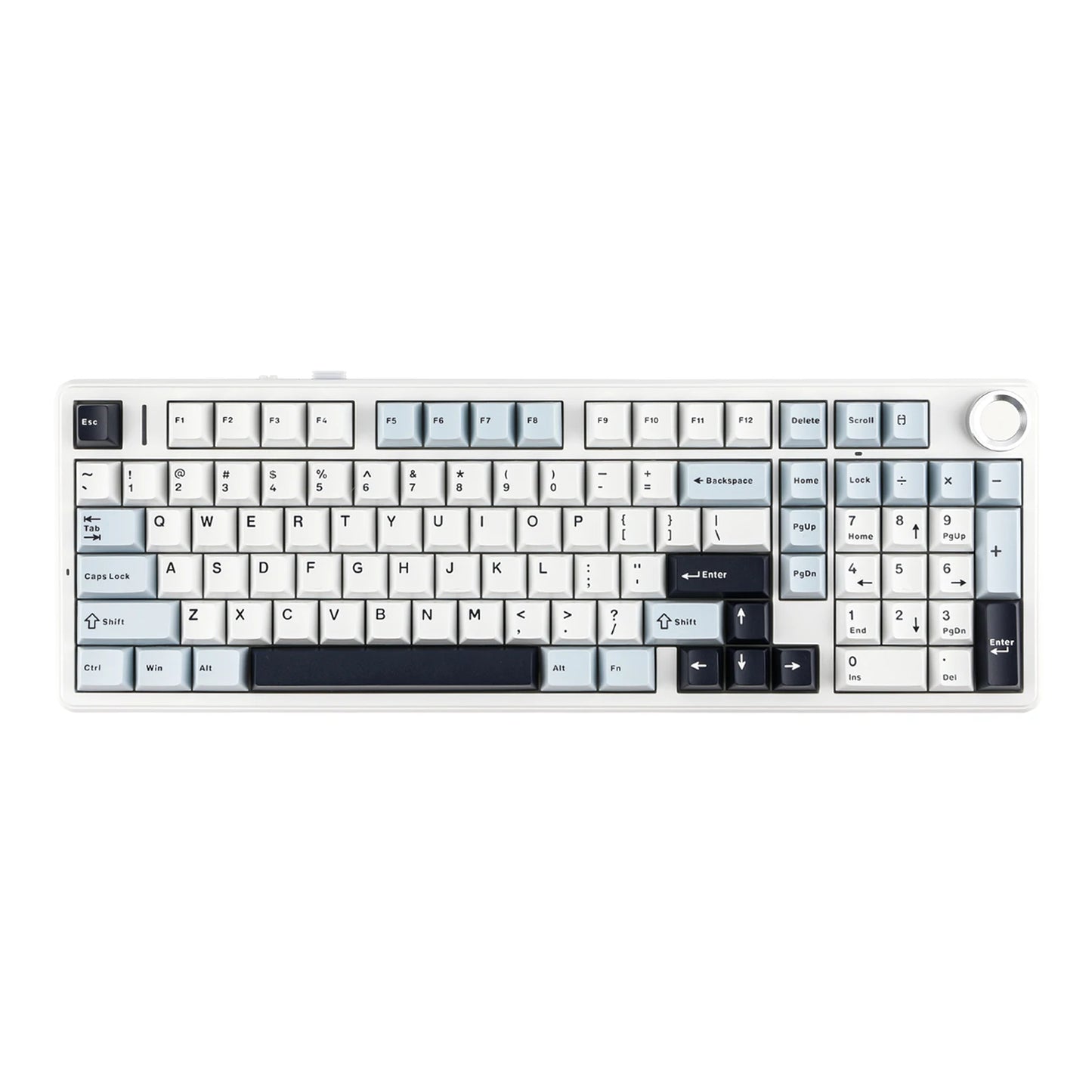 AULA F99 PRO 96% Layout Hot-Swappable Gasket-Mounted Wired/Bluetooth/2.4GHz Wireless Mechanical Keyboard for Mac/Win