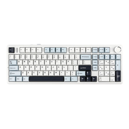 AULA F99 PRO 96% Layout Hot-Swappable Gasket-Mounted Wired/Bluetooth/2.4GHz Wireless Mechanical Keyboard for Mac/Win
