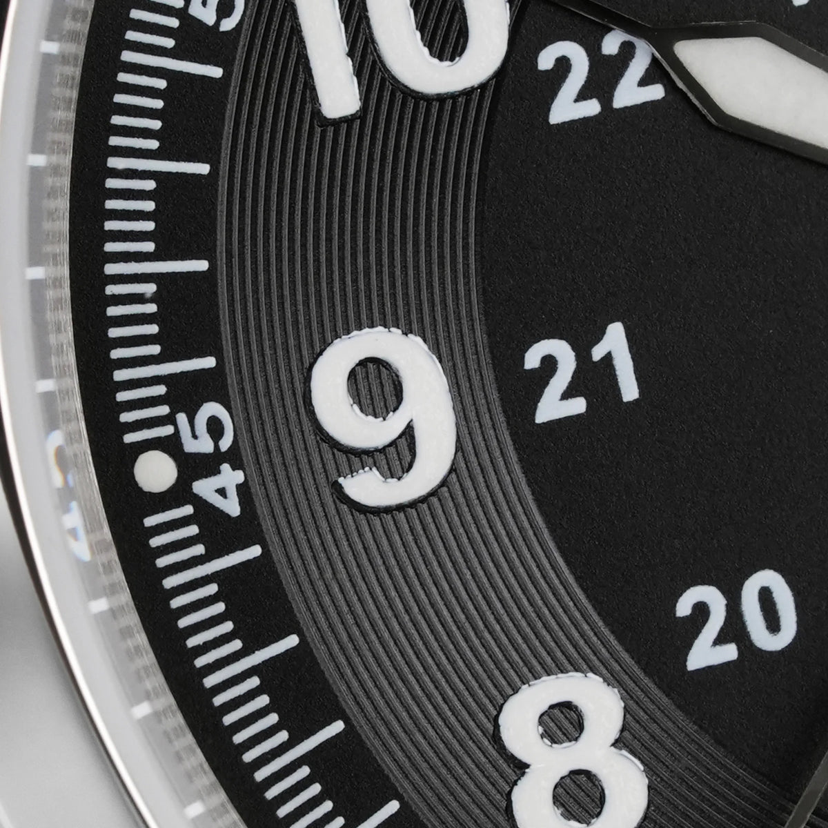 Militado ML08 Vintage Quartz Watch Ronda 515 Movement Ar Sapphire Mirror 38Mm Wrist Watch Date Super Luminous Waterproof Watches