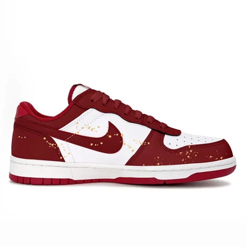Personalizované tenisky Nike Big Steed Crimson k čínskému Novému roku koně – pánské skateové boty