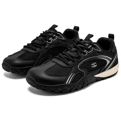 HOBIBEAR Chaussures minimalistes rétro à bout large pour hommes et femmes, idéales pour la marche, la randonnée et la course à pied