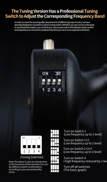 KZ ZS12 PRO X Hybrid Dynamic & Balanced Armature Technology IEM Earphone Upgrade HiFi Bass In Ear Headphone Tuning Wire Headset