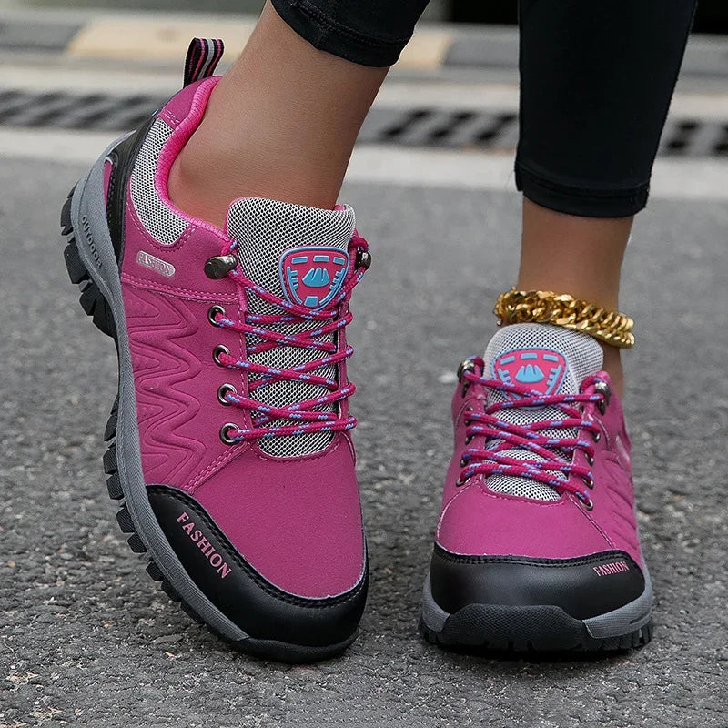 Vandresko til kvinder, outdoor-sneakers, skridsikre vandresko, komfortabelt fodtøj, klatre- og joggingstøvler, sportssko til kvinder