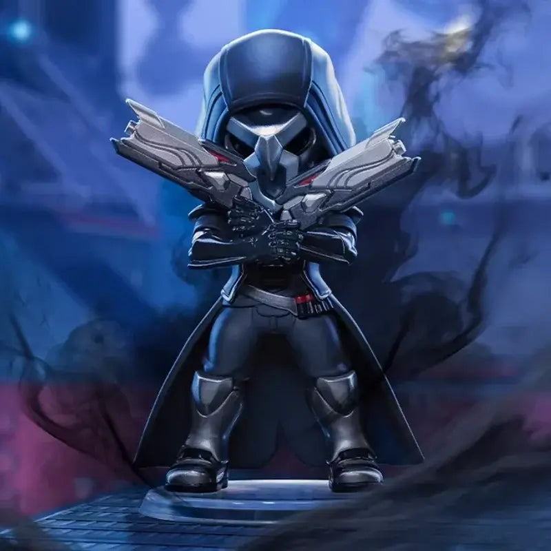 POP MART Seria Overwatch „Play of The Game” – Cutie surpriză originală cu conținut aleatoriu – Figurine drăguțe de anime, ornamente și figurine de acțiune