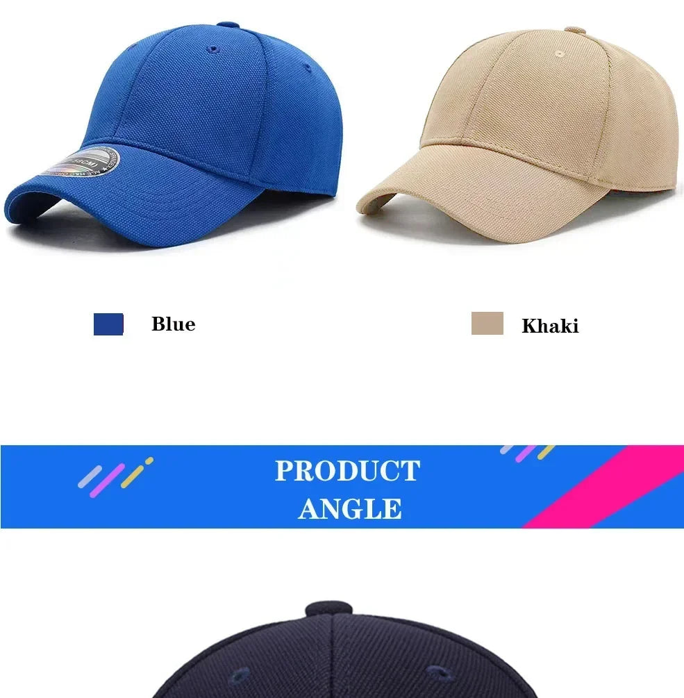 2025 High Quality Baseball Cap Men Snapback Hats Caps Men Fitted Closed Full Cap Women Gorras Bone Male Trucker Hat Casquette