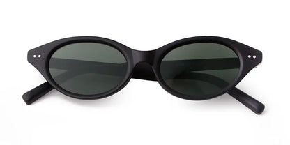 Trend Tortoise Shell Cat Eye Sunglasses 2025 Women Men Brand Designer Sun Glasses Cateye Rivets Narrow Frame Shades Female UV400