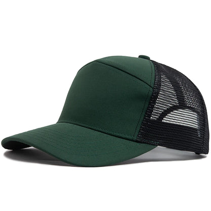 Letní 7panelová baseballová čepice, módní hiphopové síťované čepice, pánské truckerské čepice, kšiltovky, hardtop, snapback, dámské, unisex, cool, nová značka