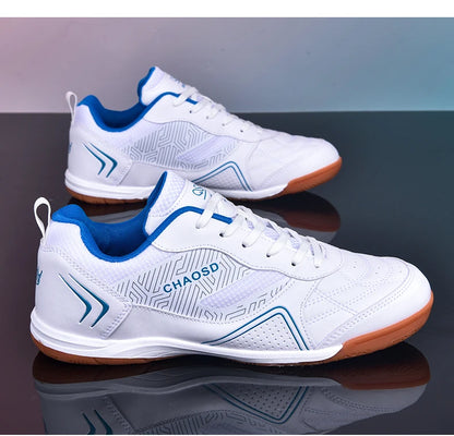 Crampons de football professionnels pour hommes, antidérapants, pour entraînement de Futsal, résistants à l'usure, ultralégers, pour l'extérieur et l'intérieur, baskets unisexes
