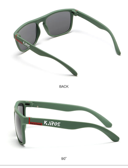 KAROS Polarized Sunglasses Unisex Car Driver Anti-Glare Goggles Outdoor for travel fishing beach UV400 eyeglasses