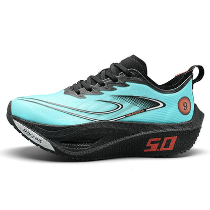 Men's Sports Shoes Cushioning Non-Slip Flat Wear Resistant Sneakers Mesh Breathable Platform Soft Running Shoes for Man