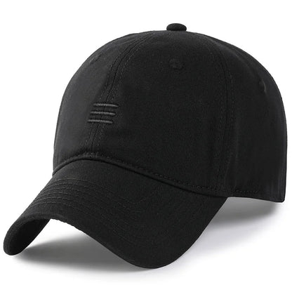 Casquette de baseball pour homme et femme, taille XXL, 100 % coton, grande casquette de baseball pour têtes larges 56-63 cm (23,5"-25,5"), casquette « dad cap » unie et ajustable
