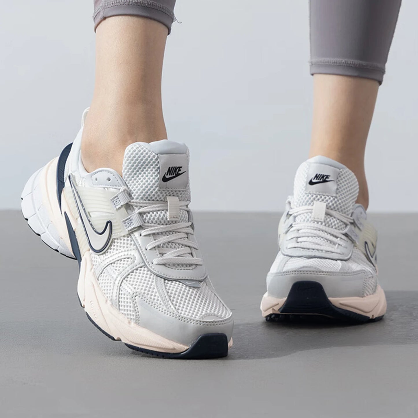 Nike official genuine 2024 new women's thick soled retro breathable casual shoes FD0736-004