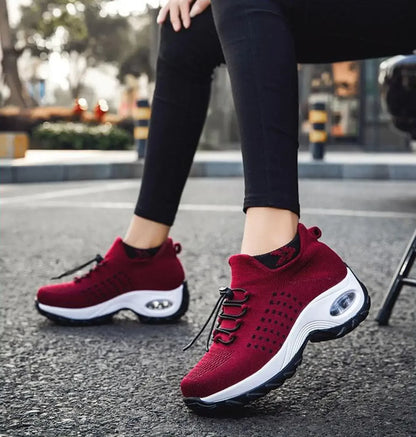 Women Men Comfort Wear Orthowear Shoes, Comfortwear Ortho Stretch Cushion Shoes Breathable  basketball shoes