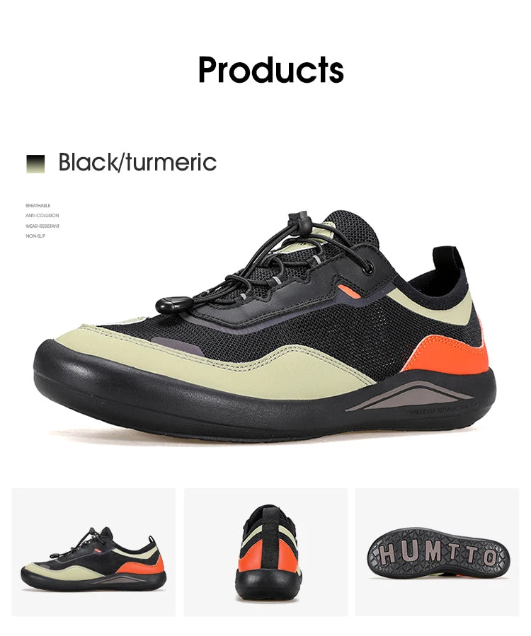 HUMTTO Breathable Walking Shoes for Men Luxury Casual Men's Sneakers Designer Sports Jogging Running Trainers Summer Man Sneaker