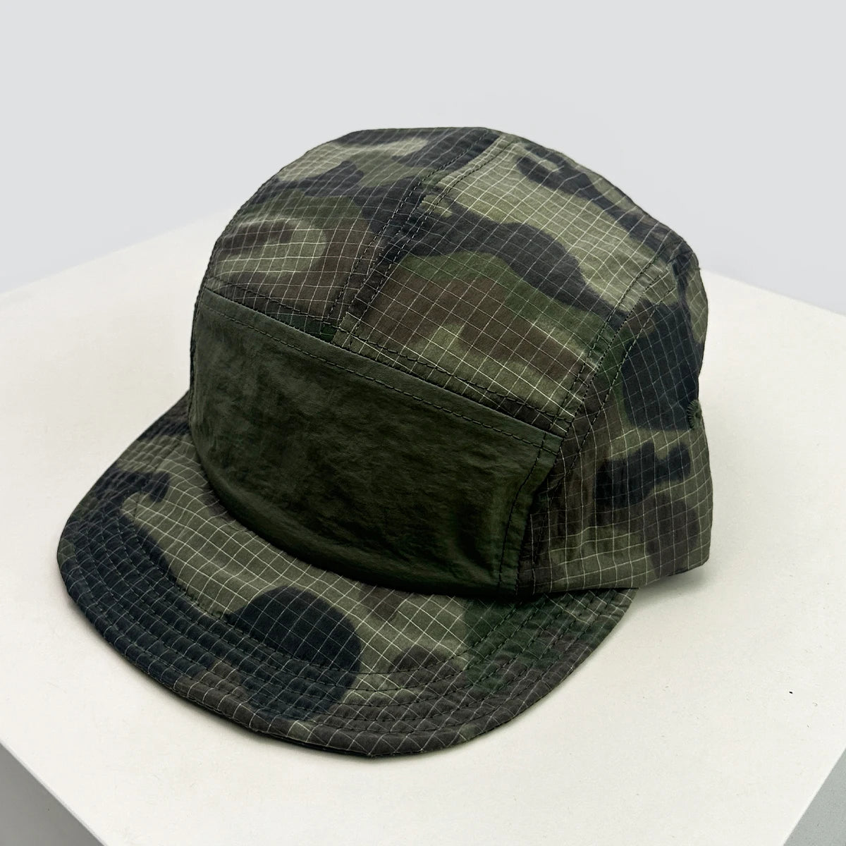New Unisex CAMO Quick Drying Letter Embroidery Baseball Hats Sunshade Color Block Breathable Personal Peaked Caps Versatile ins