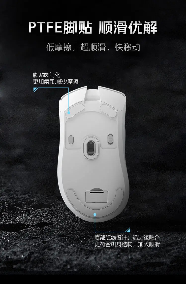 Metaphyuni Metapanda P1 Draadloze Muis P1 Pro Max Paw3395L Lage Latentie Lichtgewicht E-sports Gamingmuis Ergonomisch Pc-gamercadeau