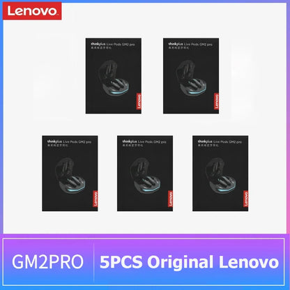 Lenovo GM2 Pro TWS Wireless Earbuds Bluetooth 5.3 – Touch Control HD Earphones with Mic, Waterproof Sports Headphones