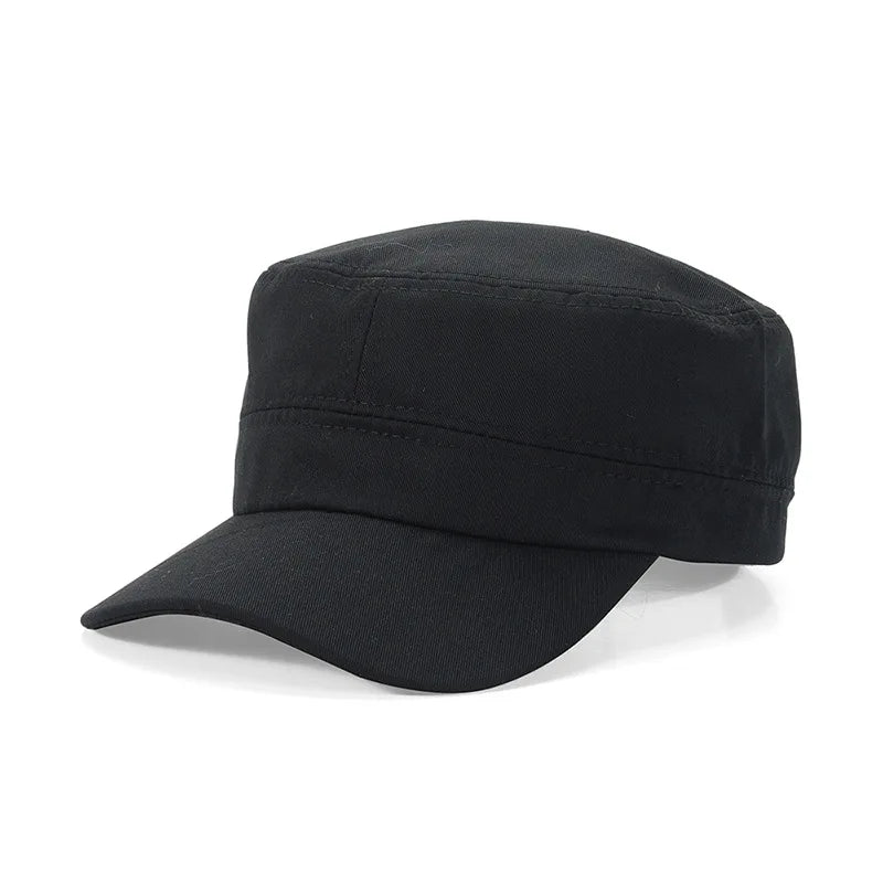 New Spring Solid Military Tactical Baseball Cap Unisex Outdoor Sport Snapback Hat for Male Female Sailor Style