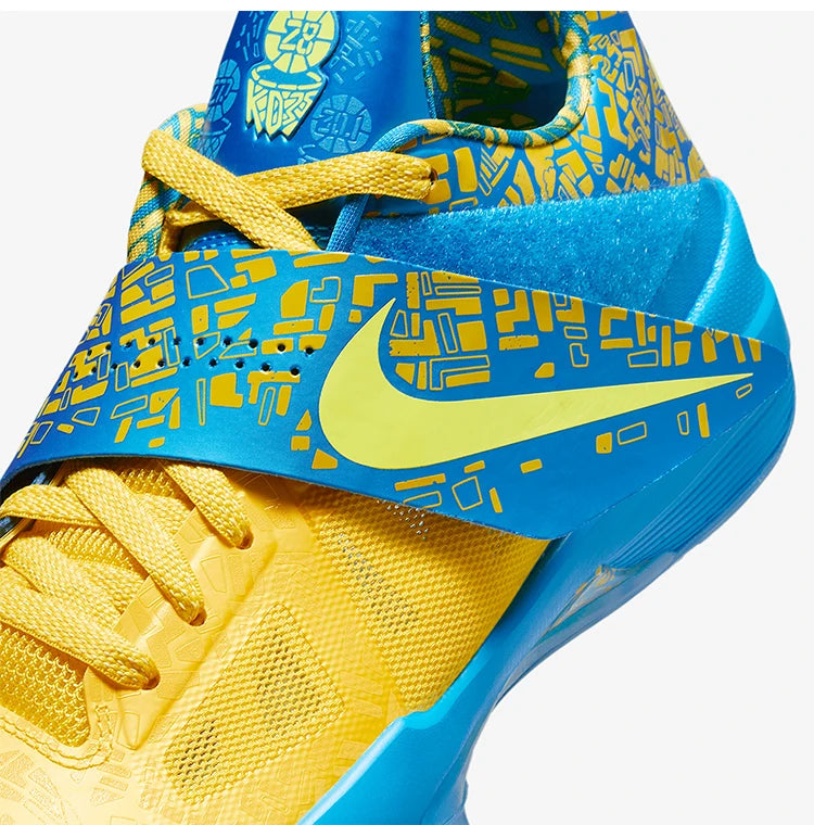 Sapatilhas de Basquetebol Baixas Retro Leves para Homem Nike Genuine KD 4 FZ5916-400