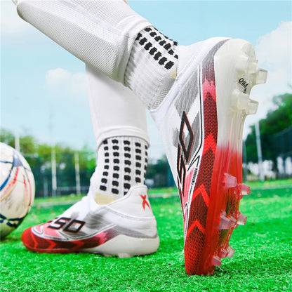 Chaussures de football pour hommes, neuves, pour terrain gazonné, professionnelles, originales, résistantes, décontractées, chaussures de football de qualité supérieure, ultralégères