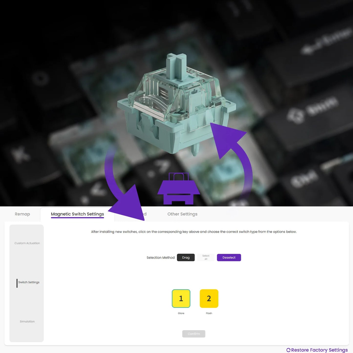 Akko 5075 V3 HE Magnetic Keyboard 75%  Custom Mechanical Gaming Keyboard Rapid Trigger 0.005mm 8K Polling Rate ARGB
