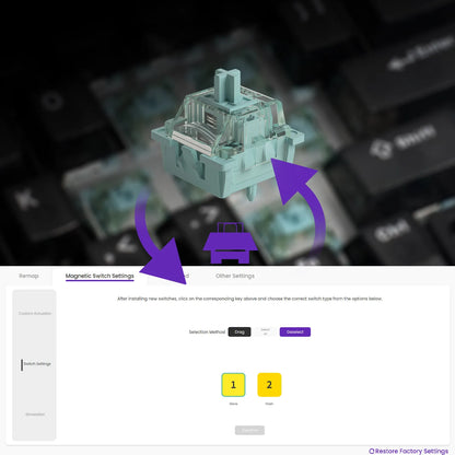Akko 5075 V3 HE Magnetic Keyboard 75%  Custom Mechanical Gaming Keyboard Rapid Trigger 0.005mm 8K Polling Rate ARGB