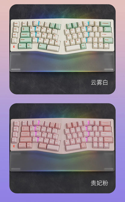 MMD Alice EIF68 Wireless Mechanical Keyboard Tri-Mode Mmd EIF68 Hot-Swap Aluminum Shell QMK/VIA Gamer Office Mechanical Keyboard