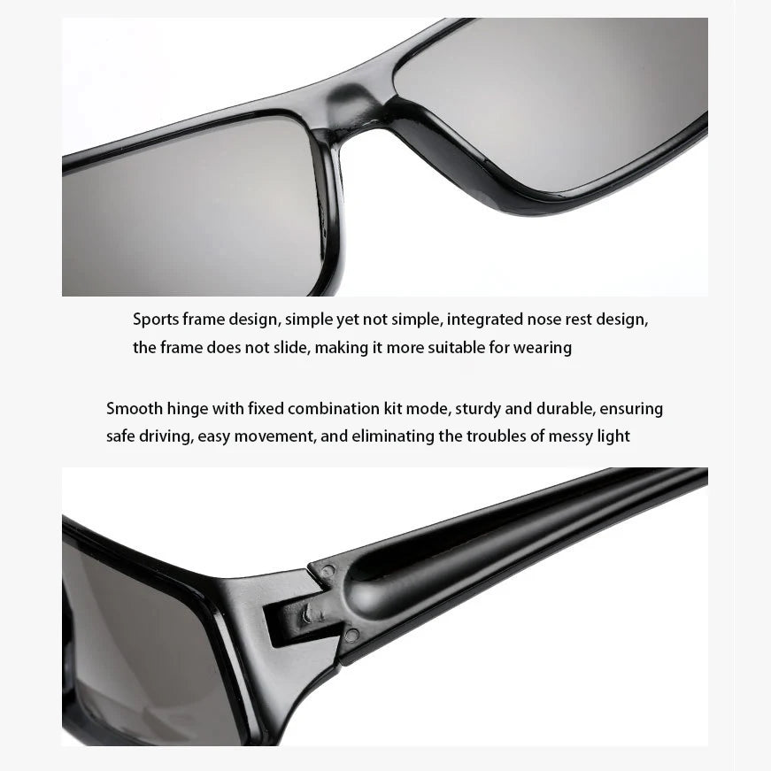 KLASSNUM Classic Night Vision Glasses Men Anti-Glare Yellow Lens Sunglasses Women Night Driving Glasses UV400 2026 New  In