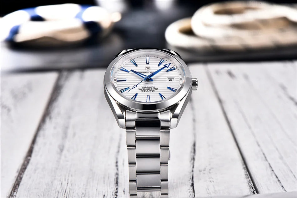 PAGANI DESIGN Luxury Business 40MM Men's Mechanical Watch Top Luxury Sapphire Glass Men's Automatic Watch 100M Waterproof