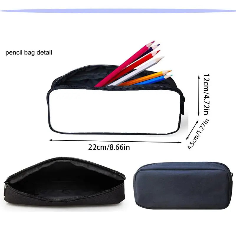 Hot Game Design Child Backpacks Lunch Bag Pencil Case Pupil Large Capacity School Bags For Boy Girl Best Gift F-FortniteS