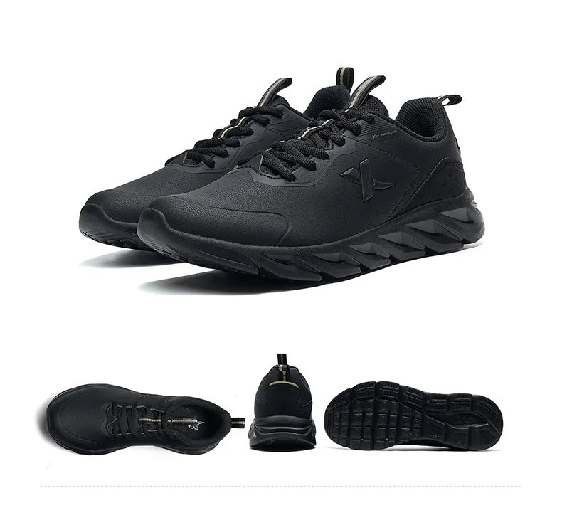 Xtep Running Shoes For Men 2021 Winter Street Casual Men's Sports Shoes Wear-Resistant Support Cushion Sneakers 879419110080