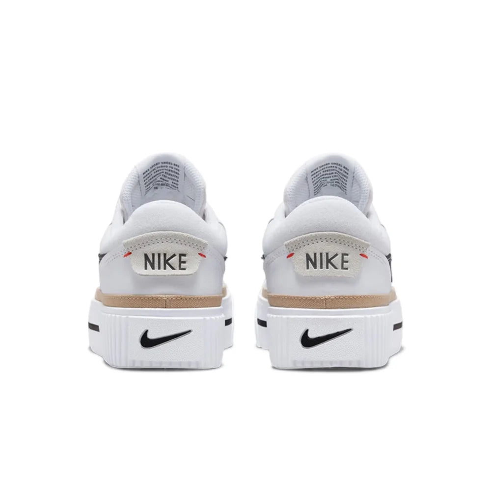 Nike Court Legacy Lit Casual Sneakers Classic Heritage Design Comfortable All-Day Wear Durable Traction Unisex DM7590-100